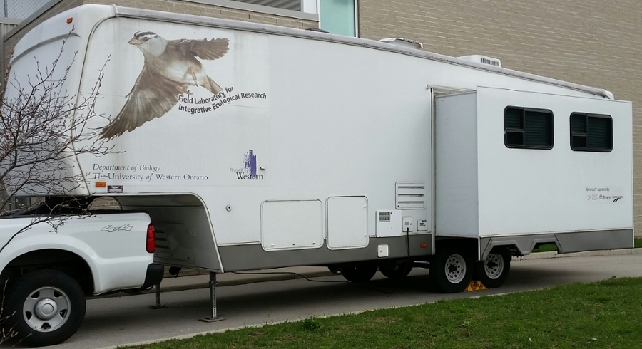 Picture of the FLIER mobile laboratory